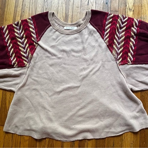 Free People Tops - We The Free dusty rose Knit Sweater/shirt